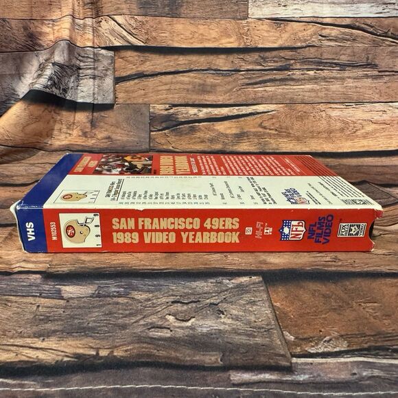SF 49ers 1989 NFL Films Video Yearbook Super Bowl XXIV Champions VHS Joe Montana - Picture 6 of 10